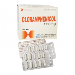 Thuốc CLORAMPHENICOL 250mg TW25, Hộp 100 viên