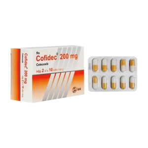 Cofidec 200mg Lek 2 vỉ x 10 viên (Celecoxib)