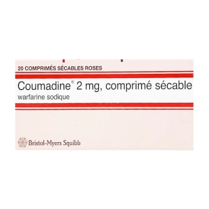 Coumadine 2mg Bristol Myers Squibb 2 vỉ x 10 viên Coumadine 2mg Bristol Myers Squibb 2 vỉ x 10 viên