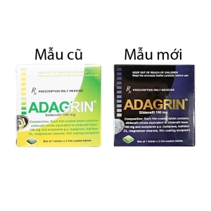Adagrin 100mg ICA 1 vỉ x 3 viên Adagrin 100mg ICA 1 vỉ x 3 viên