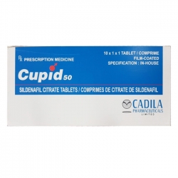 Thuốc cường dương Cadila Cupid 50 Sildenafil 50mg Thuốc cường dương Cadila Cupid 50 Sildenafil 50mg