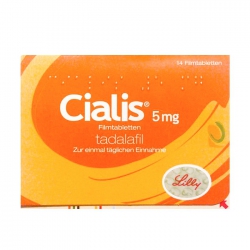 Cialis 5mg Lilly 14 viên