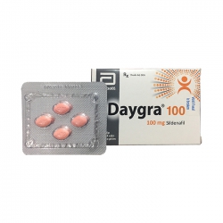 Daygra 100mg Abbott, Hộp 04 viên