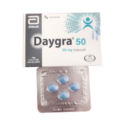 Daygra 50mg Abbott, Hộp 4 viên