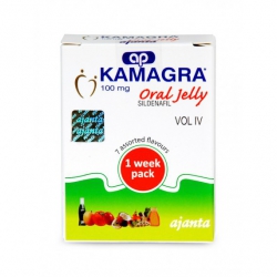 Thuốc cường dương Kamagra 100mg Oral Jelly | Hộp 7 gói