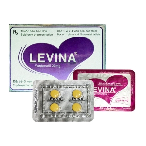 Levina 20mg Armephaco 1 vỉ x 4 viên Levina 20mg Armephaco 1 vỉ x 4 viên
