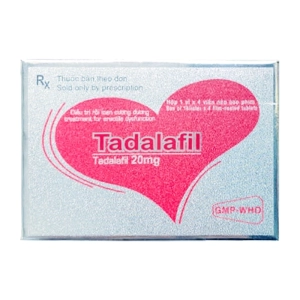 Tadalafil 20mg Cophavina 1 vỉ x 4 viên Tadalafil 20mg Cophavina 1 vỉ x 4 viên