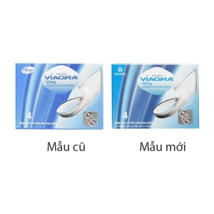 Viagra 100mg Viatris 1 vỉ x 4 viên Viagra 100mg Viatris 1 vỉ x 4 viên
