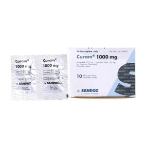 Curam 1000mg Sandoz 5 vỉ x 2 viên