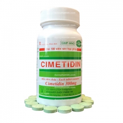 Thuốc dạ dày CIMETIDIN CHAI - Cimetidin 300mg