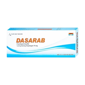 Dasarab 75mg Davipharm 2 vỉ x 14 viên Dasarab 75mg Davipharm 2 vỉ x 14 viên