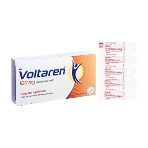 Voltaren 100mg Novartis 1 vỉ x 5 viên
