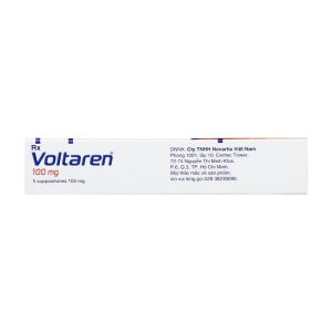 Voltaren 100mg Novartis 1 vỉ x 5 viên