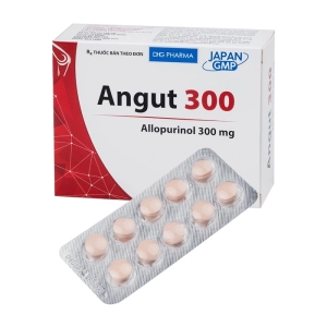 Angut 300 DHG Pharma 10 vỉ x 10 viên (Allopurinol)