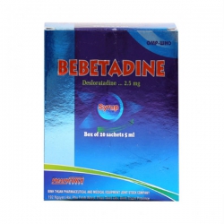 Thuốc dị ứng Bebetadine 20 gói Pharpharco