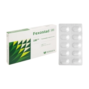 Fexostad 180 Stellapharm 1 vỉ x 10 viên