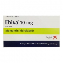 Ebixa 10mg Lundbeck 4 vỉ x 25 viên (Memantine) Ebixa 10mg Lundbeck 4 vỉ x 25 viên (Memantine)