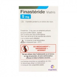 Finasteride Viatris 5mg 2 vỉ x 14 viên Finasteride Viatris 5mg 2 vỉ x 14 viên