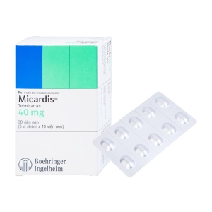 Micardis 40mg Boehringer Ingelheim 3 vỉ x 10 viên (Telmisartan)