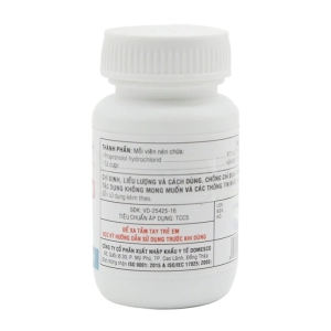 Dorocardyl 40mg Domesco 100 viên (Propranolol hydrochlorid)