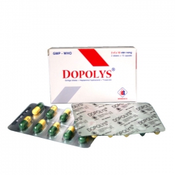 Dopolys Domesco 3 vỉ x 10 viên - Thuốc giãn tĩnh mạch, trĩ