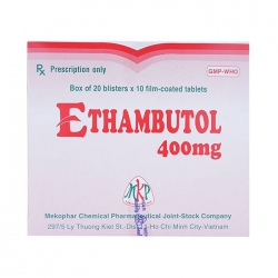 Thuốc điều trị lao MKP Ethambutol 400mg 200 viên Thuốc điều trị lao MKP Ethambutol 400mg 200 viên