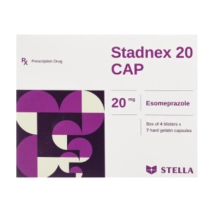 Stadnex 20 CAP Stellapharm 4 vỉ x 7 viên Stadnex 20 CAP Stellapharm 4 vỉ x 7 viên