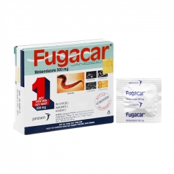 Fugacar 500mg Janssen 1 vỉ x 1 viên