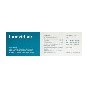 Lamzidivir Stellapharm 5 vỉ x 6 viên