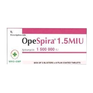 OpeSpira 1.5 MIU OPV 2 vỉ x 8 viên OpeSpira 1.5 MIU OPV 2 vỉ x 8 viên