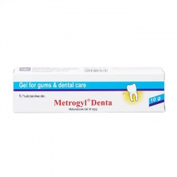 Metrogyl Denta Unique Pharma 10g - Gel bôi trị viêm nứu, lỡ miệng Metrogyl Denta Unique Pharma 10g - Gel bôi trị viêm nứu, lỡ miệng