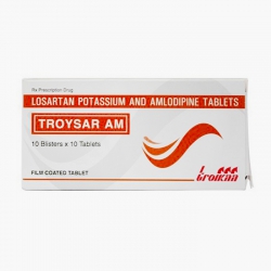 Troysar AM Troikaa, Hộp 10 vỉ x 10 viên