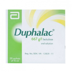 Duphalac Abbott, Hộp 20 gói x 15ml
