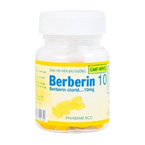 Berberin 10 Pharimexco 100 viên