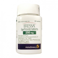 Thuốc điều trị ung thư phổi Astra Zeneca Iressa 250mg, Hộp 30 viên Thuốc điều trị ung thư phổi Astra Zeneca Iressa 250mg, Hộp 30 viên