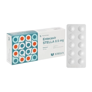 Entecavir Stella 0.5mg 3 vỉ x 10 viên Entecavir Stella 0.5mg 3 vỉ x 10 viên