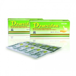 Thuốc Domridon Nadyphar, Domperidon 10mg, Hộp 100 viên, vỉ xé