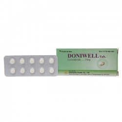 Doniwell 25mg Dongsung pharm, Hộp 10 vỉ x 10 viên