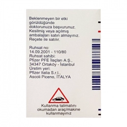 Dostinex 0.5mg Pfizer 8 viên