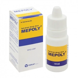 Mepoly Merap 10ml - Điều trị nhiễm khuẩn mắt, mũi , tai
