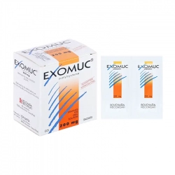 Thuốc ho Exomuc 200mg, Hộp 30 gói