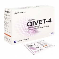 Givet-4 Davipharm 20 gói x 1g (Montelukast)