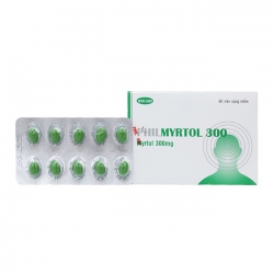 Thuốc đường hô hấp Philmyrtol 300 | Hộp 6 Vỉ x 10 Viên