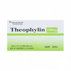 Theophylin 100mg NIC Pharma 2 vỉ x 15 viên Theophylin 100mg NIC Pharma 2 vỉ x 15 viên