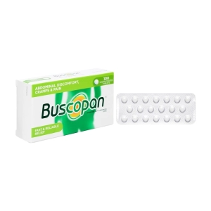 Buscopan 10mg Sanofi 5 vỉ x 20 viên (Butylscopolamine)