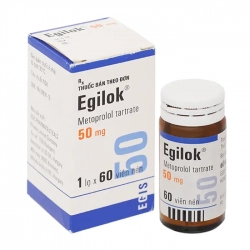 Egilok 50mg Egis 60 viên - Điều trị tăng huyết áp Egilok 50mg Egis 60 viên - Điều trị tăng huyết áp