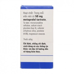 Egilok 50mg Egis 60 viên - Điều trị tăng huyết áp Egilok 50mg Egis 60 viên - Điều trị tăng huyết áp