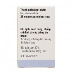 Egilok 25mg Egis 60 viên - Điều trị tăng huyết áp