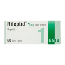 Thuốc Egis Rileptid Risperidone 1mg, Hộp 60 viên Thuốc Egis Rileptid Risperidone 1mg, Hộp 60 viên