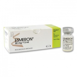Thuốc Esmeron 50mg, Hộp 10 lọ Thuốc Esmeron 50mg, Hộp 10 lọ